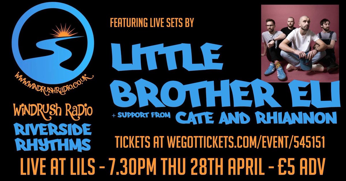 LittleBroEli's tweet photo. Okay, so this last minute show proves two things:
1) We're not dead 😂
2) We miss gigs!

Are you ready for this? It's been an age! Aaaaand tickets are £5 - bring it on Fatlils Witney 🤩

Tickets: https://t.co/TdVjEEBshf https://t.co/5l0cqKXuH8