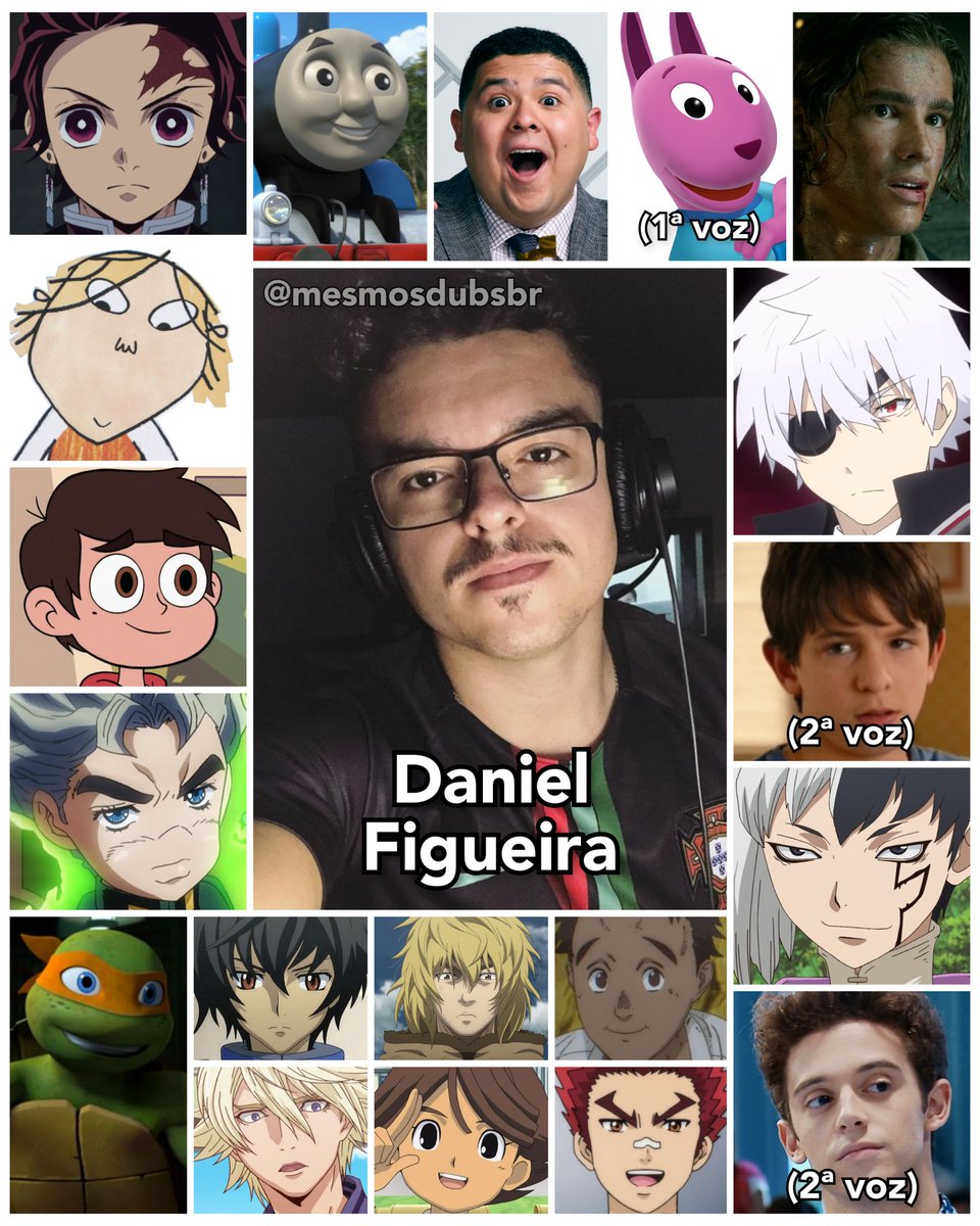 DANIEL FIGUEIRA - DUBLADOR do TANJIRO, THORFINN, GEN (Dr Stone) e