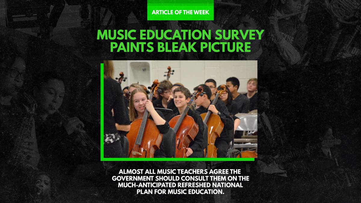 RTMusicUK's tweet image. We NEED a new plan! RTM exists because we HAVE to. Because 61% of music teachers say their budget is insufficient. Because state schools bear the brunt of these cuts. Because the students who need music MOST are being left out.

More from @ArtsPro: artsprofessional.co.uk/news/music-edu…