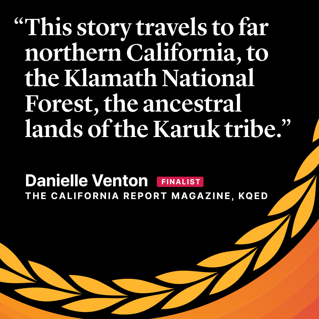 CoveringClimate's tweet photo. Reporter @DanielleVenton @KQED travels to the site of the 2020 #SlaterFire to interview tribal members about the traditional practices that had kept the forests healthy for 1000s of years https://t.co/SyVshPJk4J https://t.co/XiFiHz7KVL