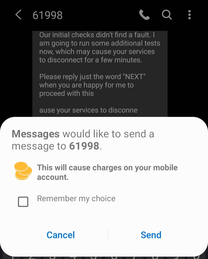 Anyone know how to actually get in touch with <a href="/bt_uk/">BT</a> without it costing money? Only way I seem to be able to help my nan get her landline sorted is to text 61998, which charges per text which is absolutely disgusting 😡