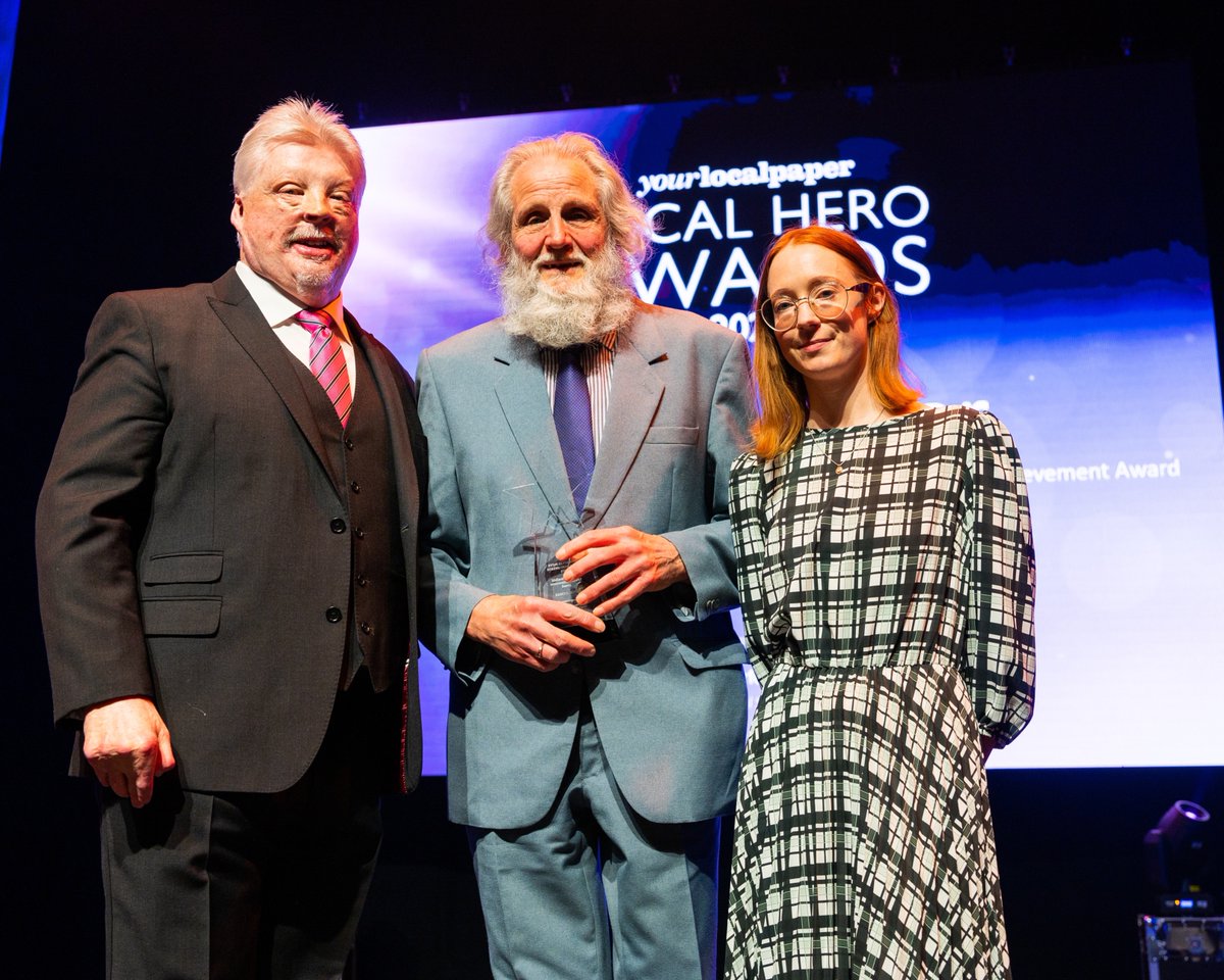 The final award of the ceremony - the winner of the Chris Bamfield Lifetime Achievement Award - sponsored by <a href="/bcklwn/">BCKLWN</a> - is Norman Cesar.

A huge congratulations Norman! ⚽️

#localheroawards #ylp