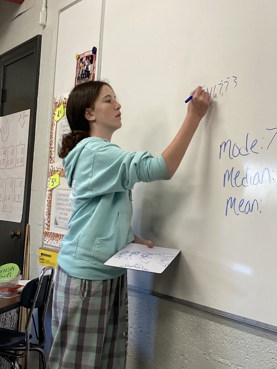 Teacher - Ms. Blakey. She’s good! Asking awesome questions and holding everyone accountable. ❤️