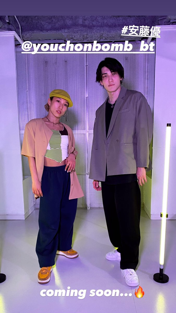 Mybloom05's tweet photo. [📷] 220421 ayafujiokaa instagram story

@.youchonbomb_bt

coming soon... 🔥

#安藤優 #AndoYu #BoomTrigger https://t.co/oTmIxa4Wor