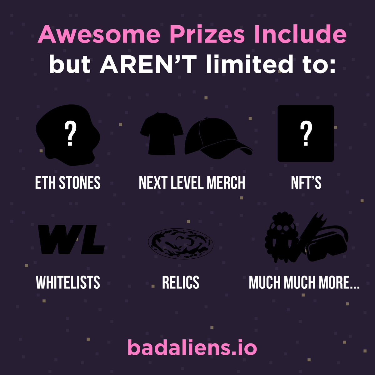 BAD__nfts's tweet photo. BABY ALIENS HAS STAKING? WHAAAAAT?
Baby Aliens will be staked - 3 to each UFO, just like MM Treehouses. You will gain non-monetized tokens to redeem for some KILLER REWARDS!
Some Details about our upcoming Space Shop :)
Date: TBA (soon)
Where: https://t.co/q0wDiNtsxl https://t.co/ftWLzenFYf