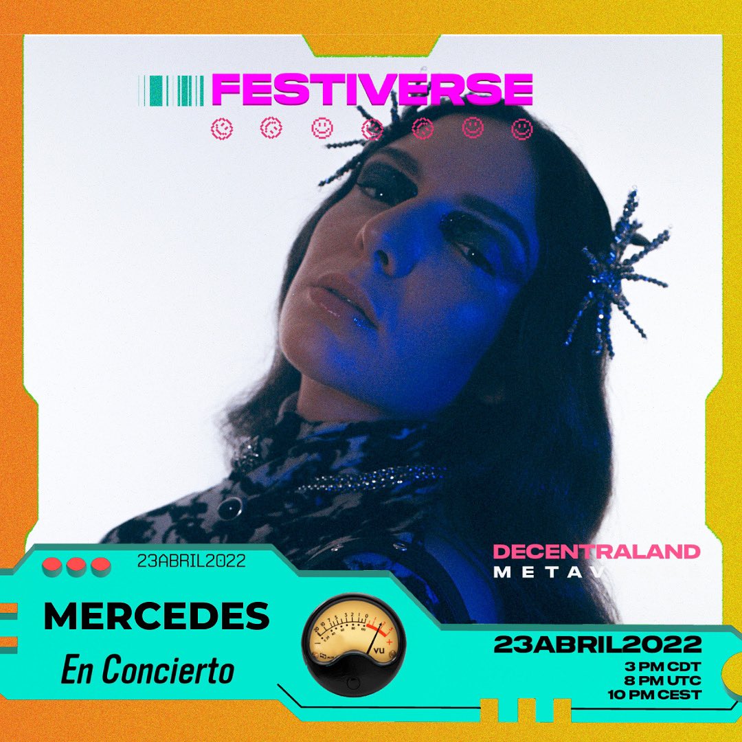 Estoy lista para darles el #crypto show más chingón! Están conmigo?! 
Gracias <a href="/waanamusic/">Waanamusic.xyz</a> <a href="/crypto_musica/">Refactor Foundation</a> <a href="/lubalbi/">Luciana Balbi</a> 🗡🖤🔪 Nos vemos en el #Metaverso <a href="/decentraland/">Decentraland</a> #Decentraland #nft #metaverse
