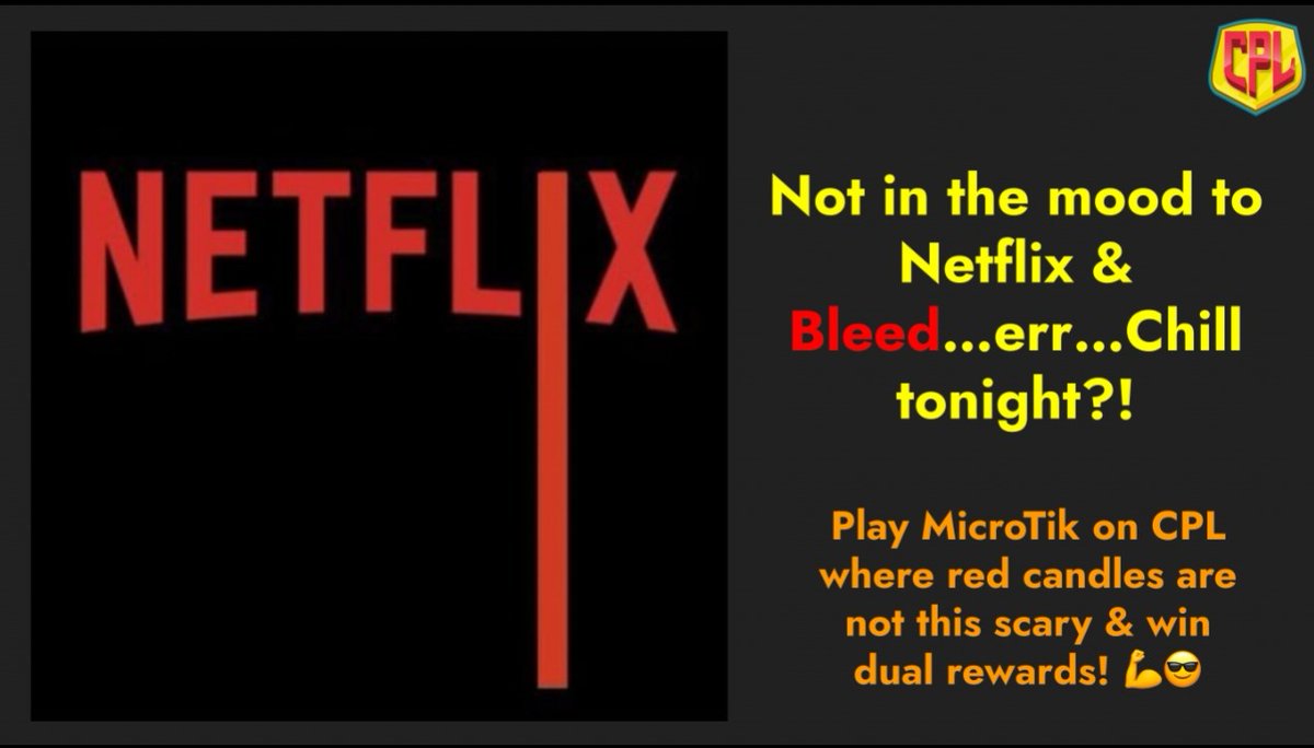 Grab some 🍿🧃Sit back🛋️&amp; Play🤳
Netflix❌
Microtik✅

Why?🤔
Because it pays double💰💰
&amp; learning is free😎

#BinanceSmartChain #GameFi #playtoearn #cryptotrading