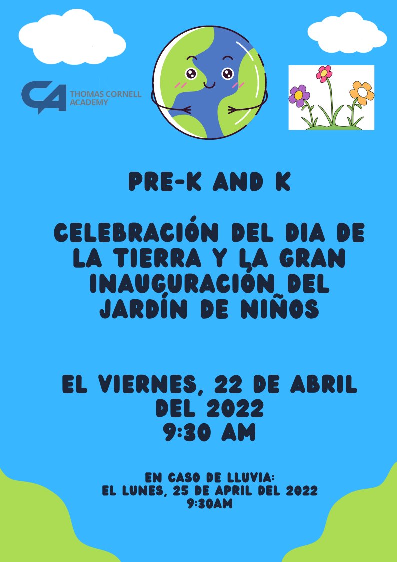 DualLanguageYPS's tweet image. Countdown to the garden opening!
Vamos a celebrar el día de la tierra mañana! 
#duallanguage #earthday