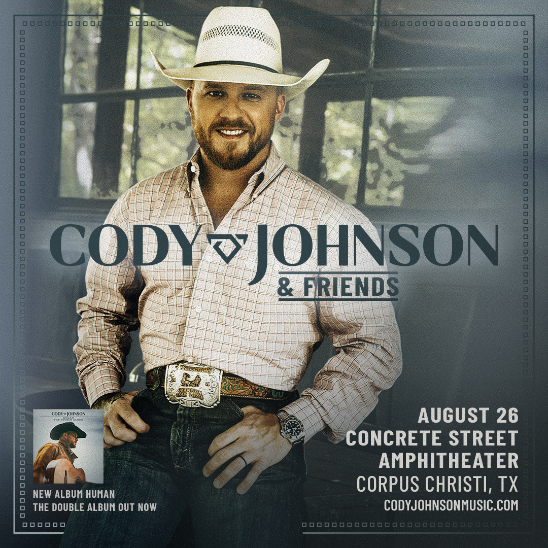 ConcreteStreet's tweet photo. #OnSaleNow Grab your tickets to see @codyjohnson &amp; Friends live in concert on Friday, August 26th on the Main Stage! #CojoNation #LivinItLive

🎫: https://t.co/cwotBApZlZ https://t.co/dNV2AtEiUC