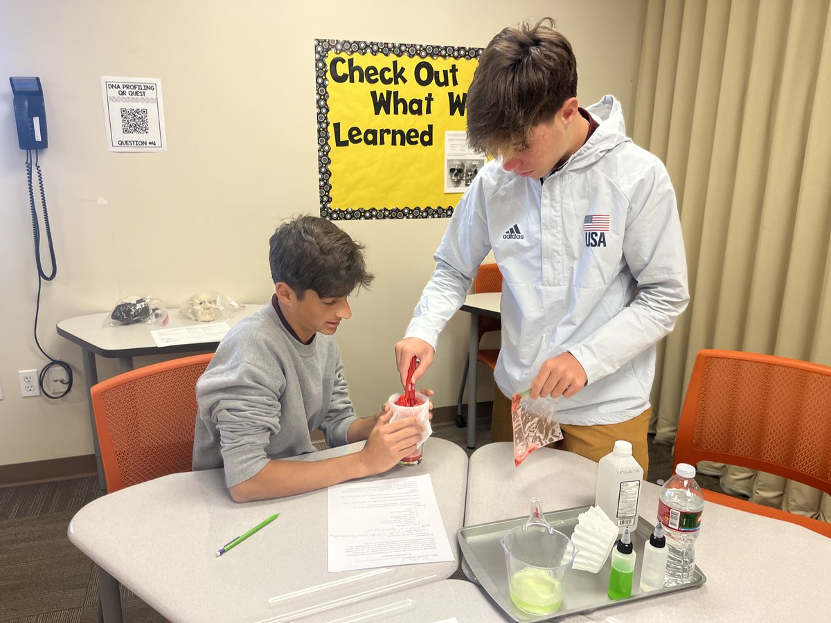 Danielle Serna (@dsernateach) on Twitter photo Forensic Science students <a href="/ASUPrepAcademy/">ASU Preparatory Academy</a> #CasaGrande extracted the DNA from strawberries to simulate the work of forensic scientists in identifying suspects. #asuprepblends <a href="/MejiaSylvia/">Sylvia Mejia</a> @MermaidPrncipal Forensic Science students <a href="/ASUPrepAcademy/">ASU Preparatory Academy</a> #CasaGrande extracted the DNA from strawberries to simulate the work of forensic scientists in identifying suspects. #asuprepblends <a href="/MejiaSylvia/">Sylvia Mejia</a> @MermaidPrncipal