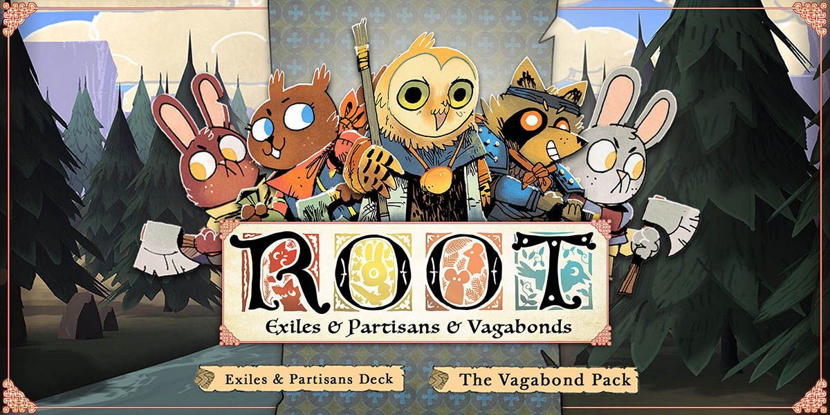 direwolf's tweet photo. Exiles &amp; Partisans &amp; Vagabonds, oh my!

Two classic Root #boardgame expansions from @LederGames arrive in one furry digital bundle!

Coming 5/3 to #Steam #iTunes #GooglePlay &amp; #NintendoSwitch!

https://t.co/FexkQ34H8P https://t.co/ikl96MkEwS