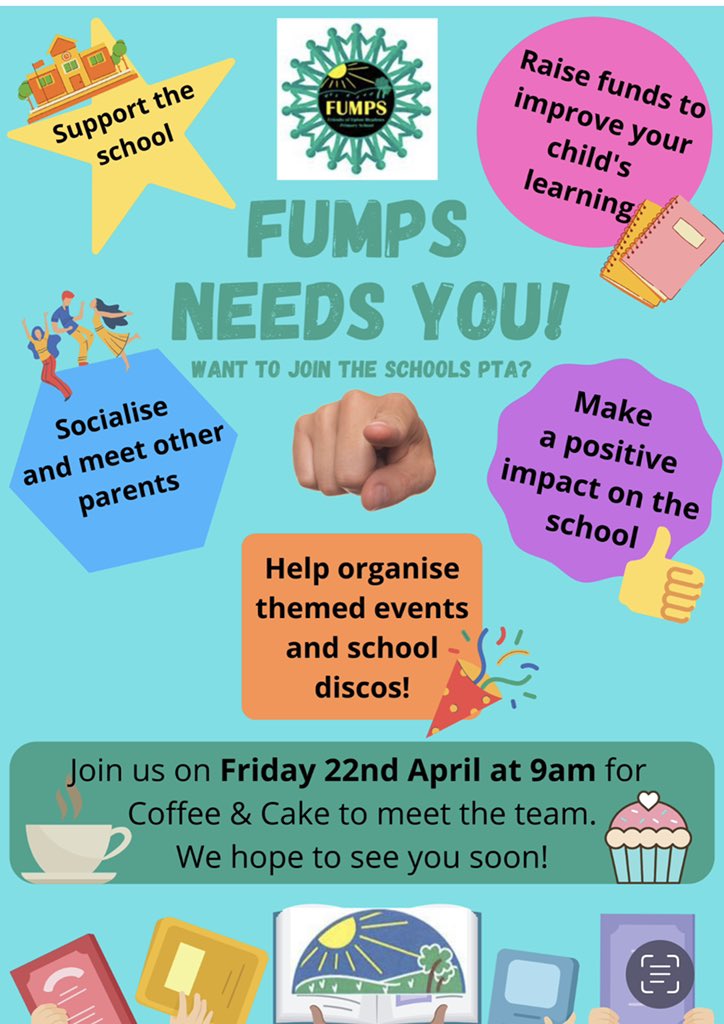 Uptonclass1KB's tweet photo. Don’t forget FUMPS have a Coffee, cake and a chat morning tomorrow.   9-00am in the hall.  Have you got a little bit of time to help us out we are always looking for new helpers.  Pop in for a chat @UptonMeadows https://t.co/XaDudAKE5Q