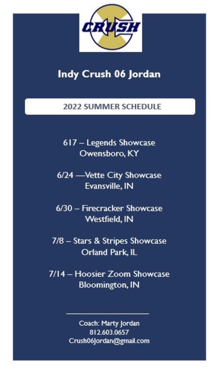 Summer softball is just around the corner!