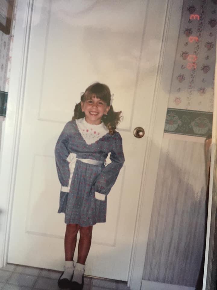 Shout out to this amazing group on National Kindergarten Day!!  Plus a little throwback to my first day of K!! #NationalKindergartenDay