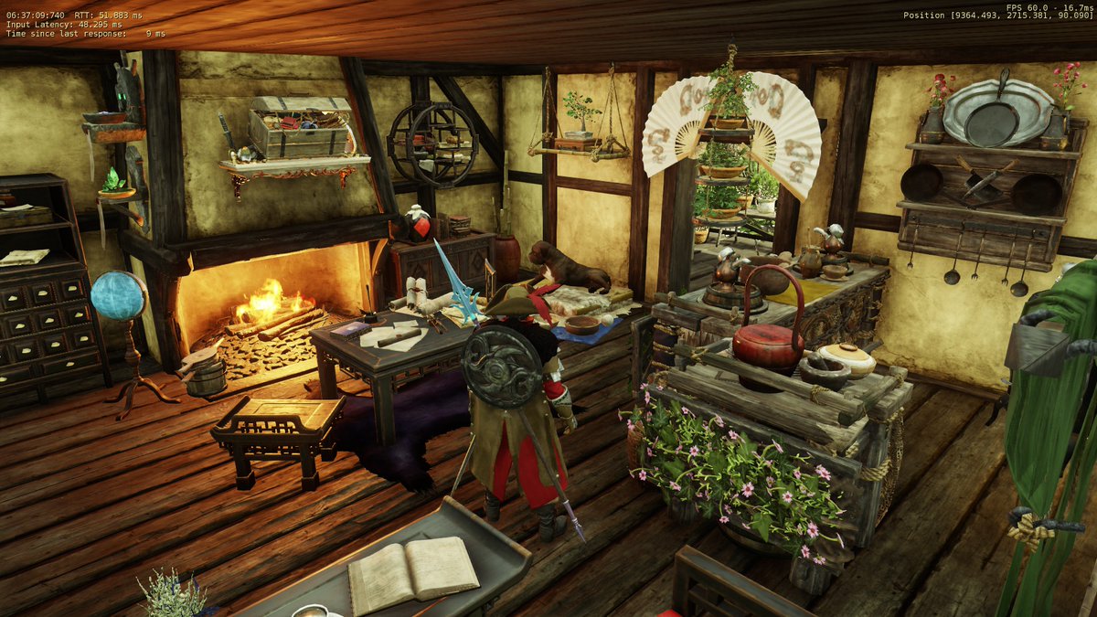 GideonNelson10's tweet photo. @playnewworld @playnewworld #BestAeternumAbode 

This home is a Herbologist's dream! With a planting work shop overlooking downtown Windsward and a tranquil Asian-themed interior that includes only in-game decor. Take a peek!

Zelphram - Pluto - US East (Arkadia Tau) https://t.co/hLKGRyoERq
