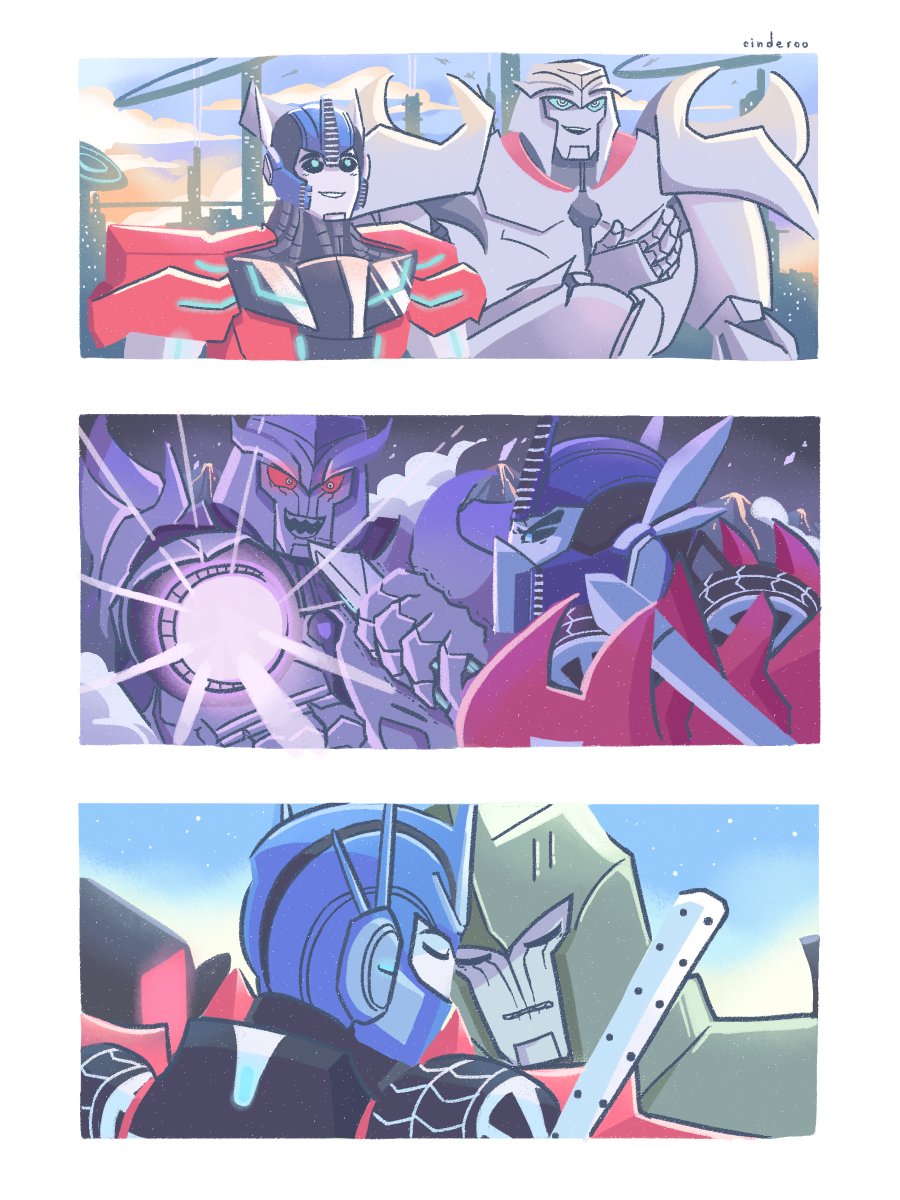 cinderoo's tweet photo. my brother-in-arms, my nemesis, my partner
#Transformers #TransformersPrime #Maccadam https://t.co/BzI6Sc1iYp