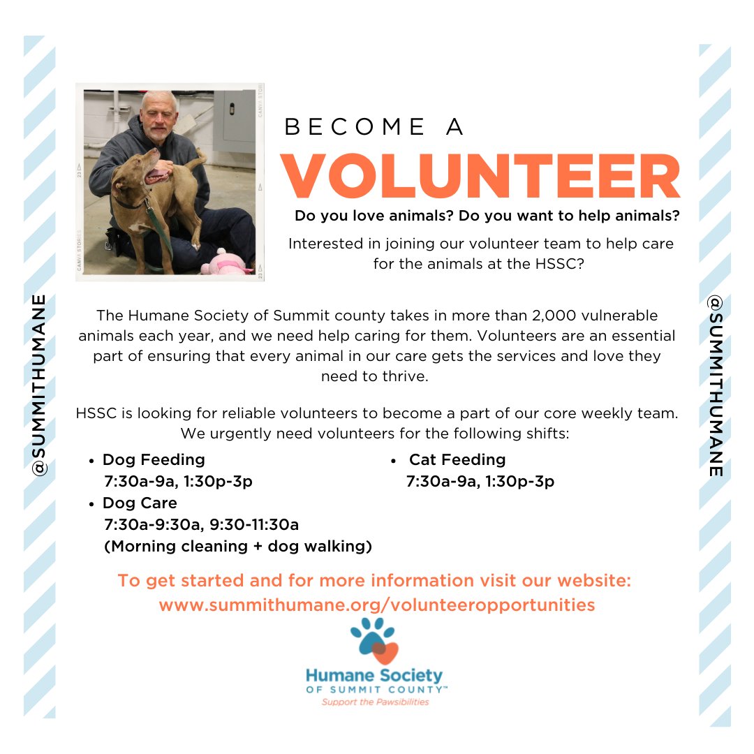 Humane Society of Summit County tweet media