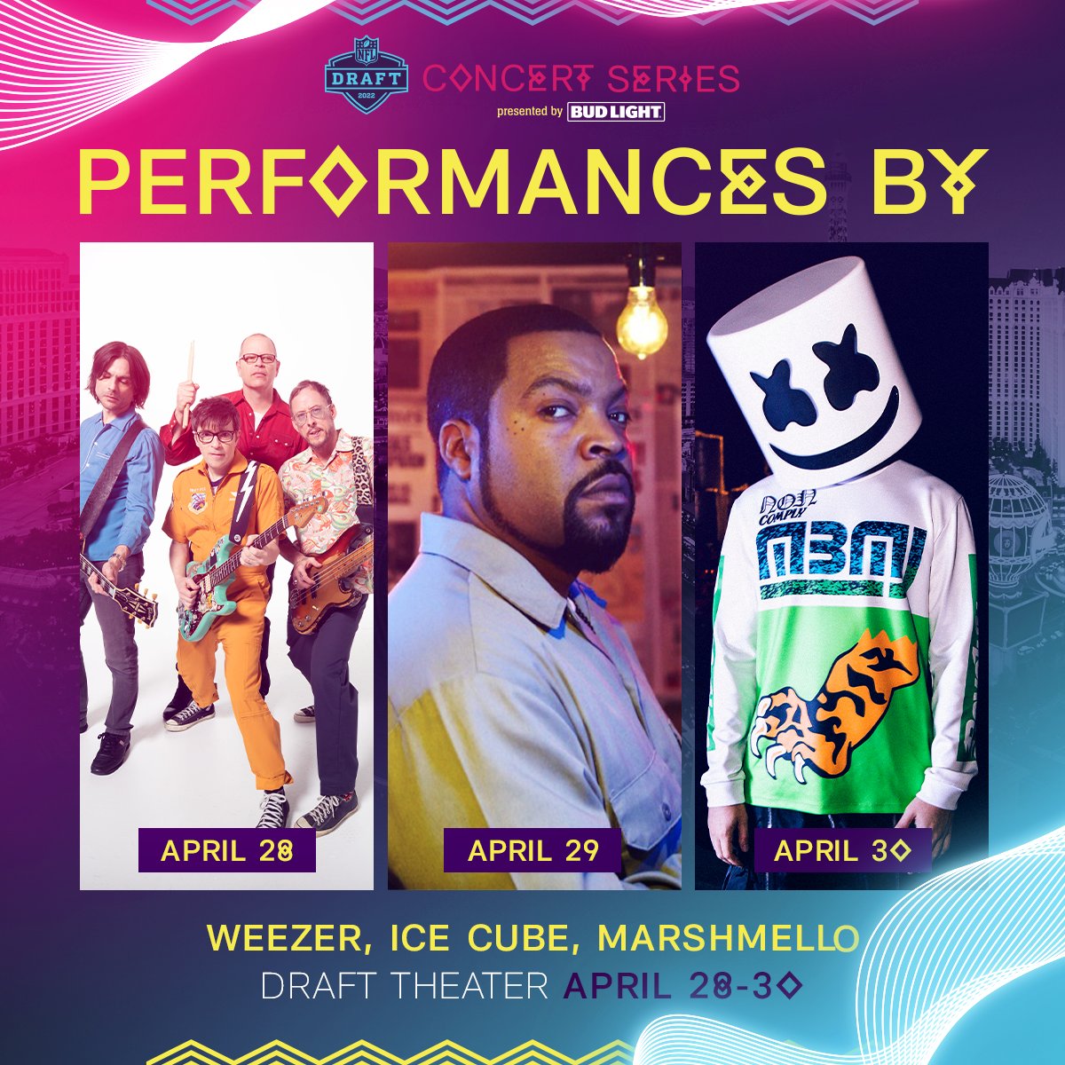 weezer on Twitter "RT NFL .Weezer, icecube and marshmellomusic