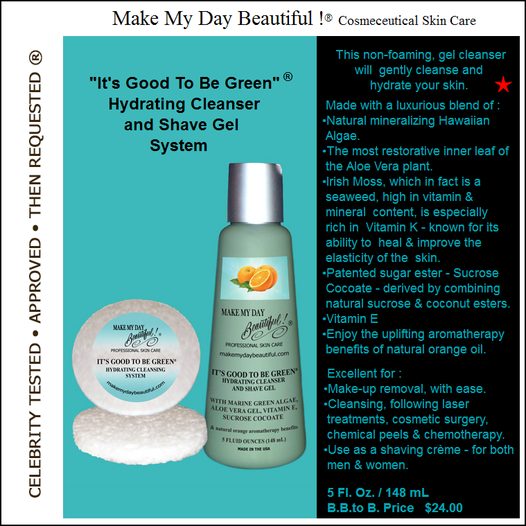 MakeMyDayBeauti's tweet photo. #HappyEarthDay #MakeMyDayBeautiful!® celebrating #EarthWeek, proud 2 have earned &amp; exemplify our Registered Trademark "It's Good  To Be Green"® #GreenBeauty #CleanBeauty #BringingBeautyToBenefit...® #GreenLifestyle #EarthMatters #EarthDayEveryDay #GoGreen 
https://t.co/tfGq1ROaef https://t.co/iKkL5ymWDl