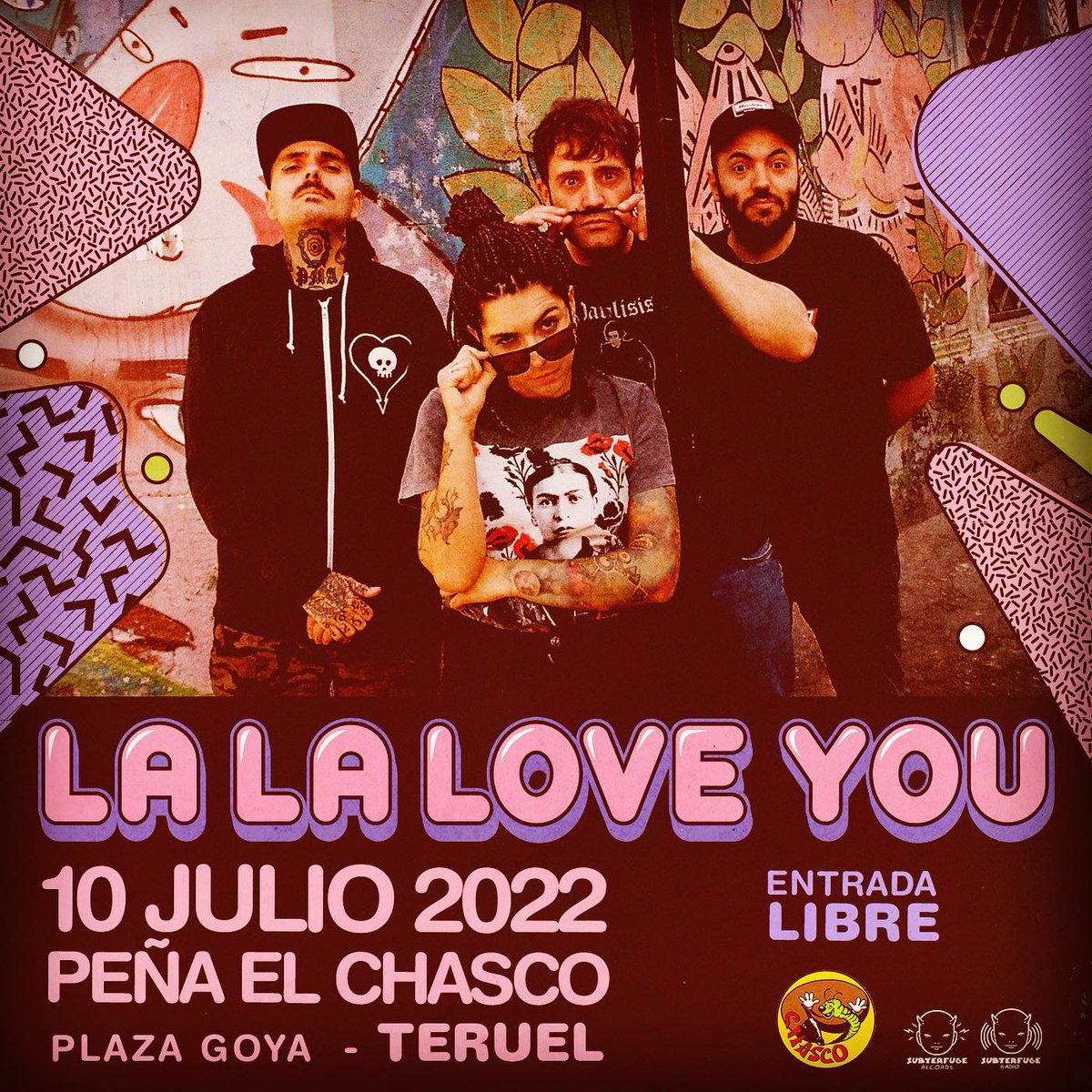 El próximo Domingo de la Vaquilla tendremos este GRUPAZO en nuestra peña 😍. #somoselchasco #peñaelchasco #viveteruel #lavaquilla #teruel #vaquillas2022 #maximafusion #epsiloneventos