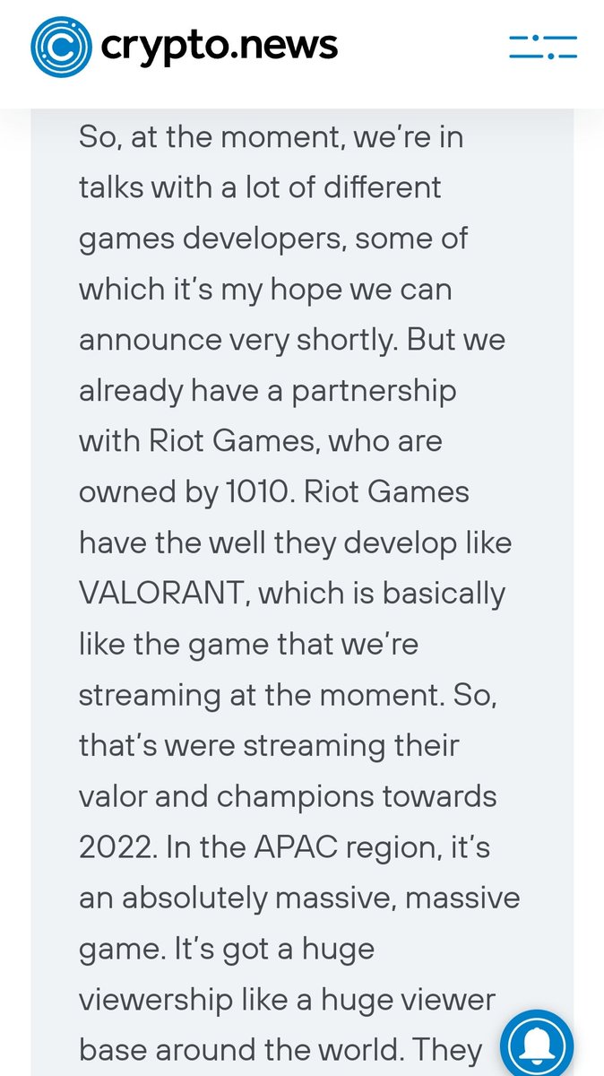 Crypto Sheriff (@eddie202021) on Twitter photo I'll leave this here with one screen shot! New BIG partnerships on the way , this team never sleeps! <a href="/verasitytech/">Verasity (2025 ⏩)</a> !
Go ahead and read the whole interview ,we talking FUNDAMENTALS bruh! We talking POV, we talking $VRA!! BUY NOW!
$BTC $ADA $KIBA $TEL I'll leave this here with one screen shot! New BIG partnerships on the way , this team never sleeps! <a href="/verasitytech/">Verasity (2025 ⏩)</a> !
Go ahead and read the whole interview ,we talking FUNDAMENTALS bruh! We talking POV, we talking $VRA!! BUY NOW!
$BTC $ADA $KIBA $TEL