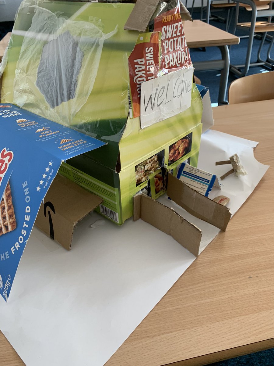 mrsrobertshist's tweet photo. S1 Modern Studies pupils have been learning about slum housing in Brazil. They have been making their own version of Favelas with recycled resources #greatjob #modernstudies @Greenwood_Acad @gsocialsubjects #recycling #socialsubjects https://t.co/eO0Gcgx1YU
