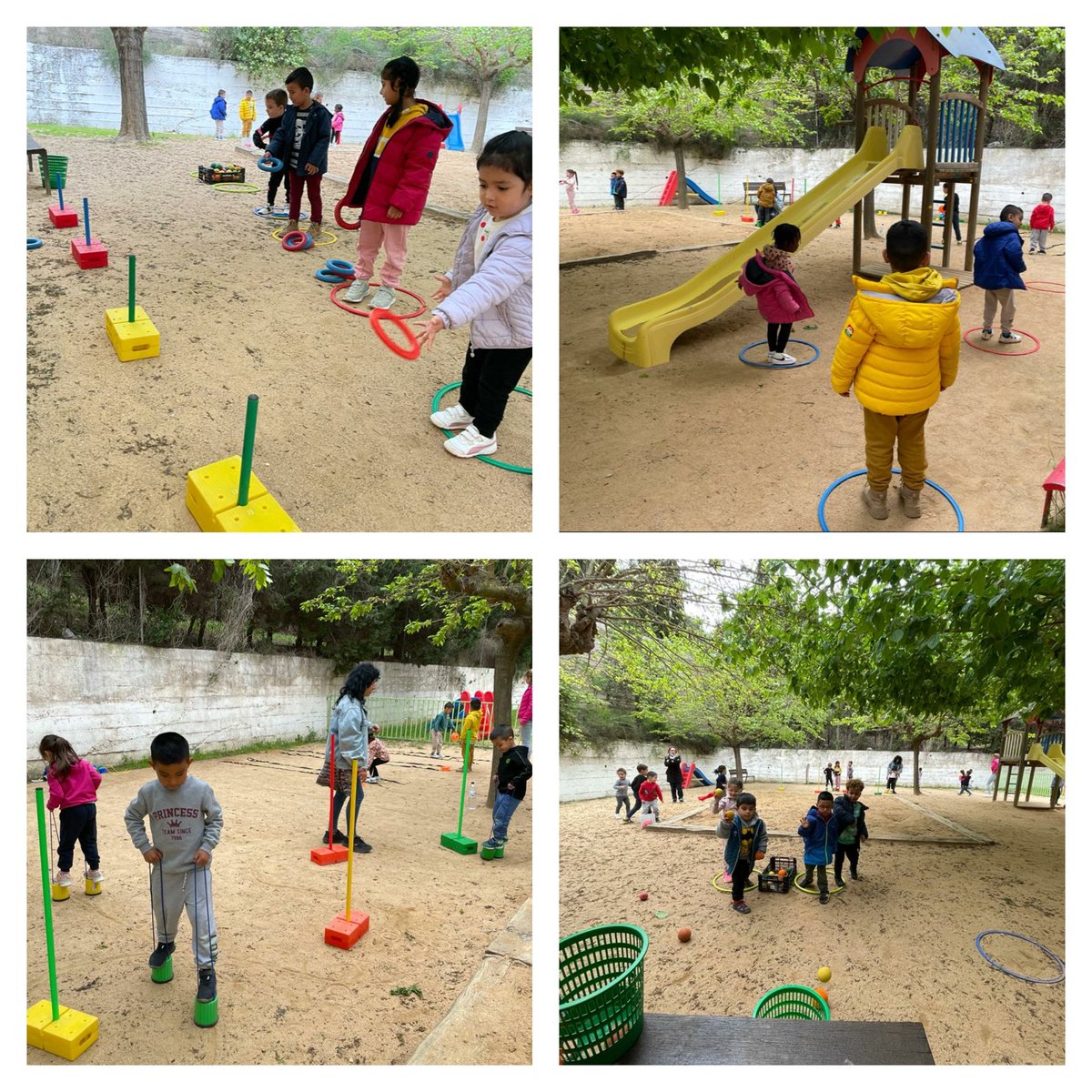 escolacanclos's tweet photo. Tots el nens i les nenes han gaudit de la II Jornada socioesportiva a l’escola, organitzada per l’alumnat de l'@institut_esport, amb l’objectiu de promoure l’esport i gaudir del joc. 
Els més petits també han gaudit d’una estona de jocs organitzats per l’equip de mestres. https://t.co/8zZwQP109n
