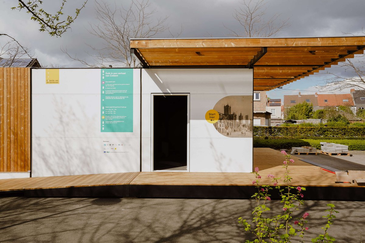 👀Ontdek onze #CoGent-box tijdens het openingsweekend (29 april-1 mei) in Wondelgem en beleef het #erfgoed van Gent op een #interactieve manier! Alle info vind je op collectie.gent
