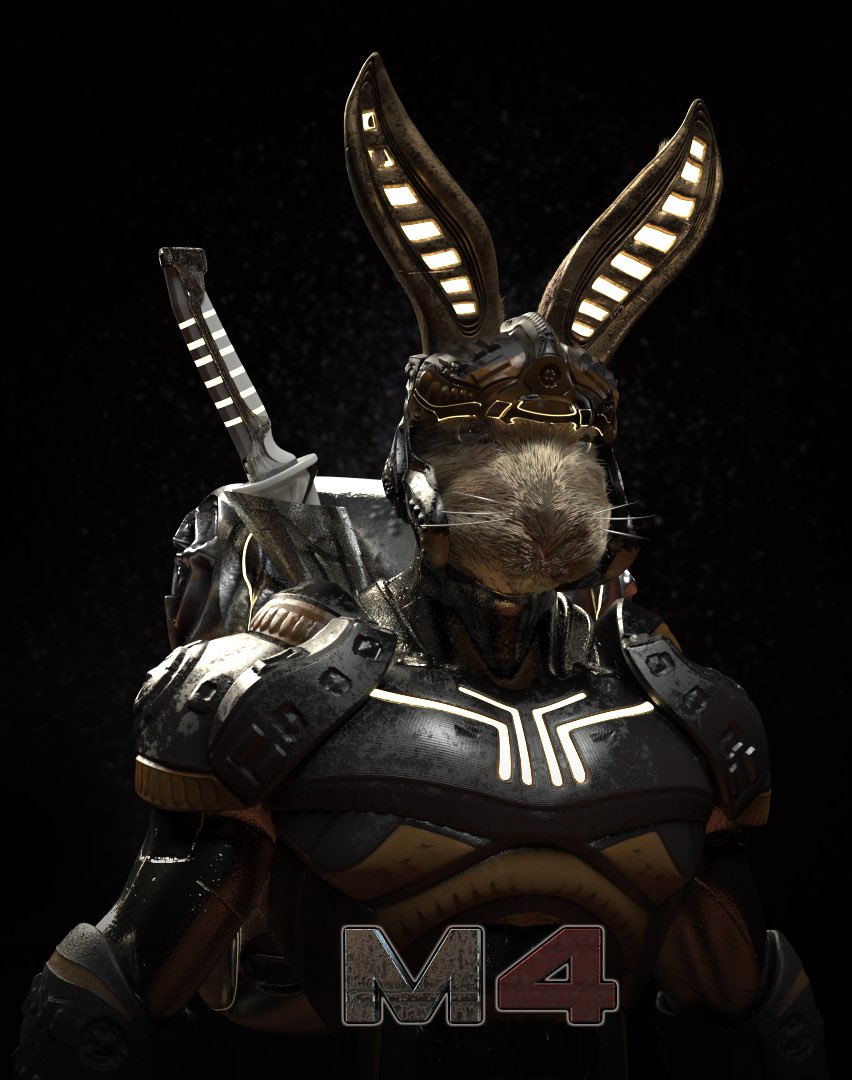m4rabbit_nft's tweet photo. Let's celebrate the 1st #NFT reveal of the M4RABBIT project, our lead character M4!🔥

Four faction reveals coming:
⚔️SENTINELS 
⚔️ATLANTEANS
⚔️NOVAS
⚔️LEGIONNAIRES 

Join discord: https://t.co/RPMNsiZW1C

LIMITED OG ROLES!

1️⃣ RT &amp; Like
2️⃣ Follow @m4rabbit_nft 
3️⃣ Tag 2 friends https://t.co/slPZGJ5sEU