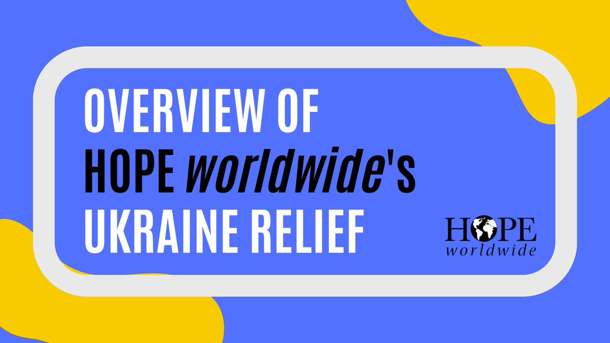 HOPEworldwide's tweet photo. Since the beginning of this crisis in #Ukraine, #HOPEww has been providing relief to all those in need.

Thank you to all who have been generously supporting our #Ukrainerelief efforts. It is changing lives. 

To donate, click here: https://t.co/po5qOSnwfa.

#hope #hopeworldwide https://t.co/dXayIdkLc7