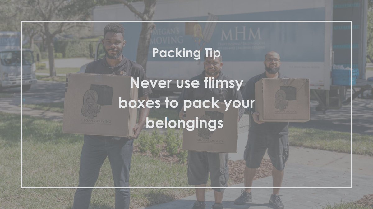megansmovingco's tweet image. You want your belongings to be safe while packed, so it is best to use sturdy boxes to keep it that way! 

#packingtips #packingadvice #movingadvice #movingtips #whiteglovemoving #professionalmovers #orlandomovers #movingout #homepackingtips #homepackingadvice