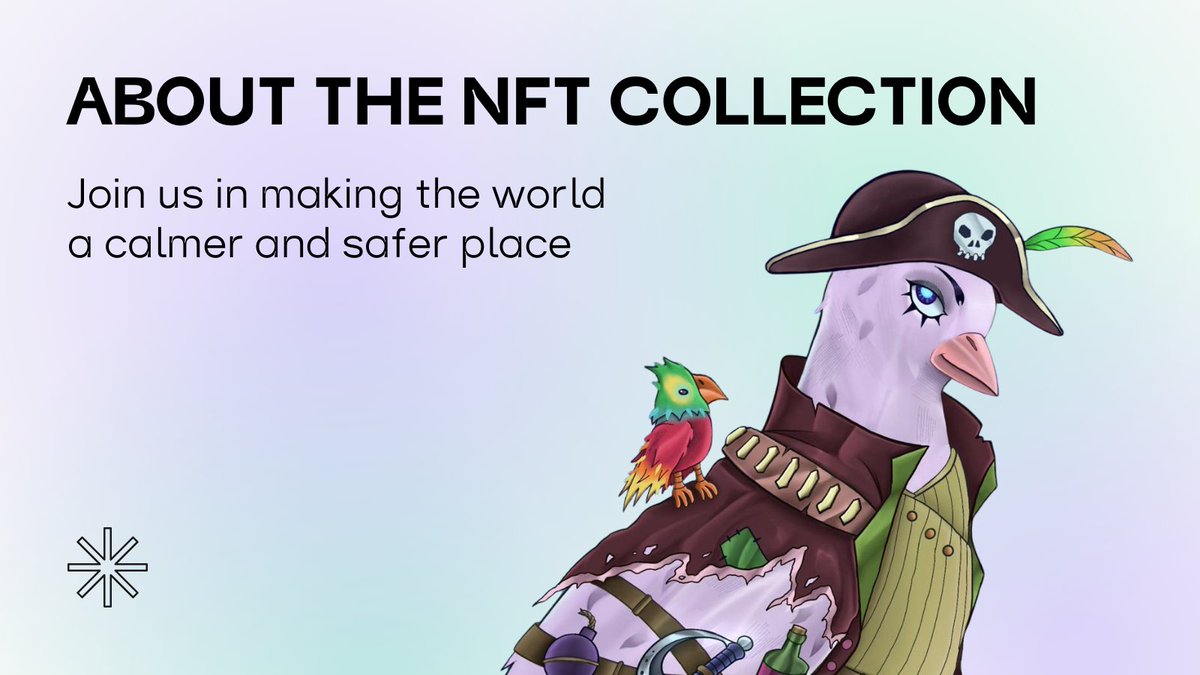 pigeonofpeace's tweet photo. A team of professionals worked on the Pigeons of Peace NFT collection for a long time. We decided to dedicate the collection to the peaceful sky overhead and the pigeon as a symbol of peace.

Join us in making the world a calmer and safer place. https://t.co/o4RSw0K5Tw