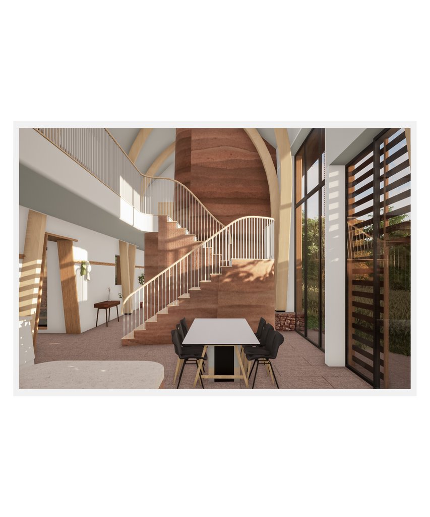HAWKESarch's tweet photo. Interior view of our Paragraph 80 Devonshire Linhay which recently recieved unanimous approval for planning.
.
.
.
#para80 #paragraph80 #architecture #sustainability #exceptional #devon #approval #linhay #interior #visualisation https://t.co/0S0ElnuHfA