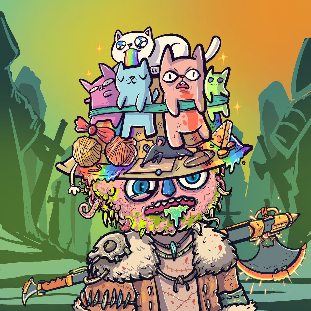 _B_Y_F_'s tweet photo. Sent 3 teams of 3 @Moshiheads on 14 day missions last night. Success rate for a team of 3 is 80%. If successful, each team will earn me 140 $Moshi. At the current token price of $1.95 (up from $1.00) the odds favor me walk away with as much $819 USD. #yallsleepin #mathisgood https://t.co/VvJoj5EXpi