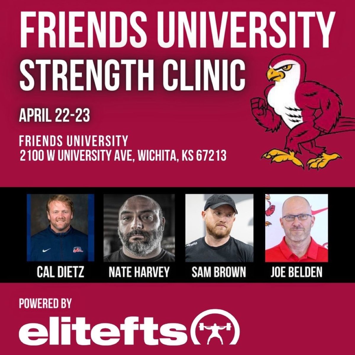 elitefts's tweet photo. This 2-Day Seminar starts TOMORROW! If you haven't already signed up then that's on you cause there were two other posts about this same seminar. 

Regardless, you can still sign up using the link but you better hurry.

https://t.co/rJbQVCcgPG https://t.co/mLTrgqEXOm