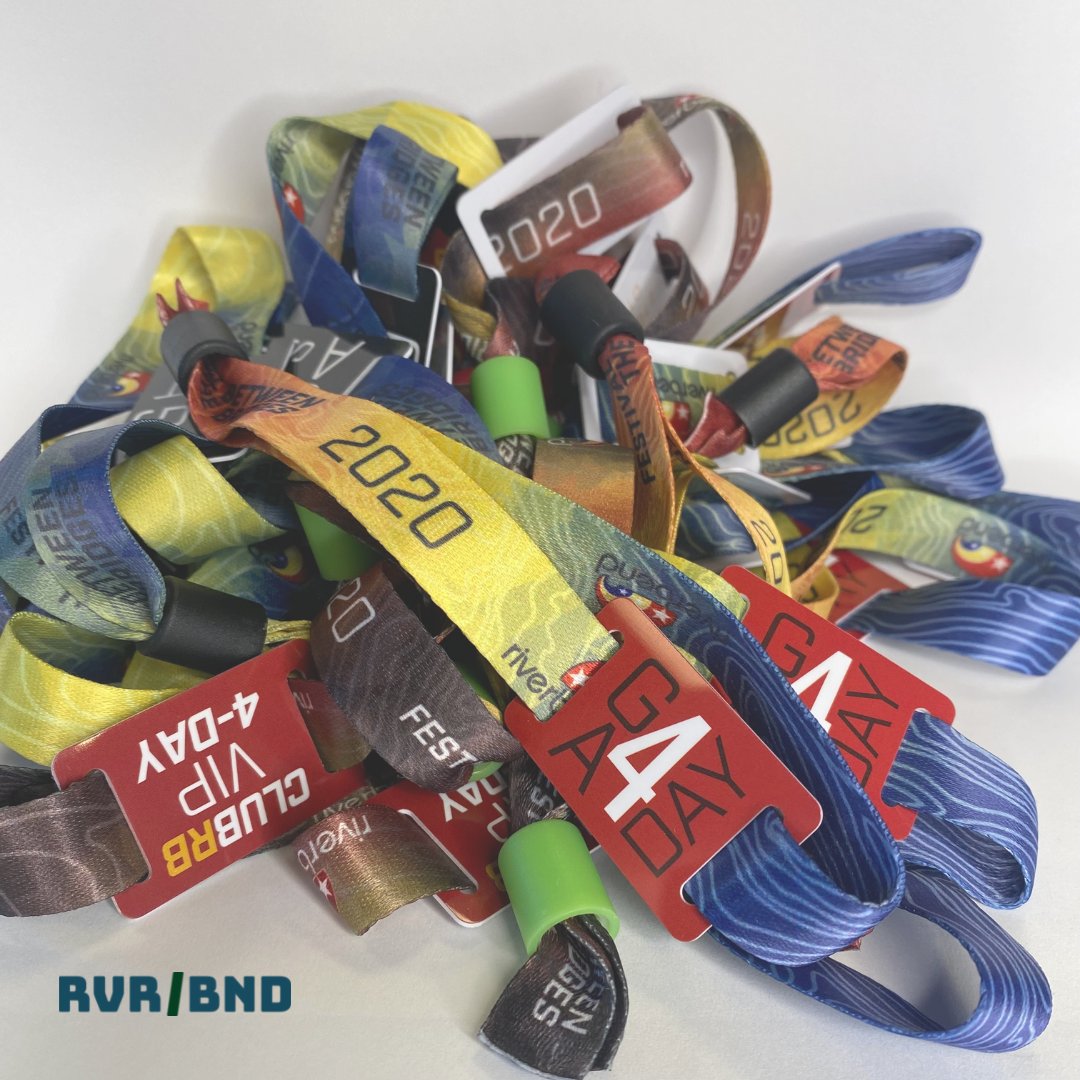 They might say 2020, but these are your 2022 Riverbend Festival wristbands. In an effort to prevent unnecessary waste of
perfectly good wristbands, this year we are using the
wristbands that were meant for the 2020 festival.

Get yours before they're gone!
riverbendfestival.com/tickets