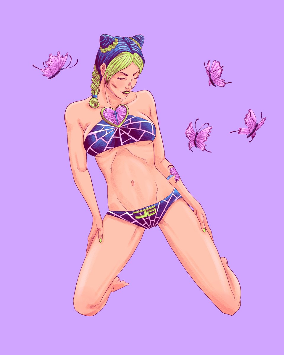 I made this fanart of #Jolyne from #JoJoPart6 , hope you like it~

#JolyneCujoh #jolynekujo #jojo #JOJOsBizzareAdventure #ecchi #aesthetic #vaporwave #sexy #StoneOcean