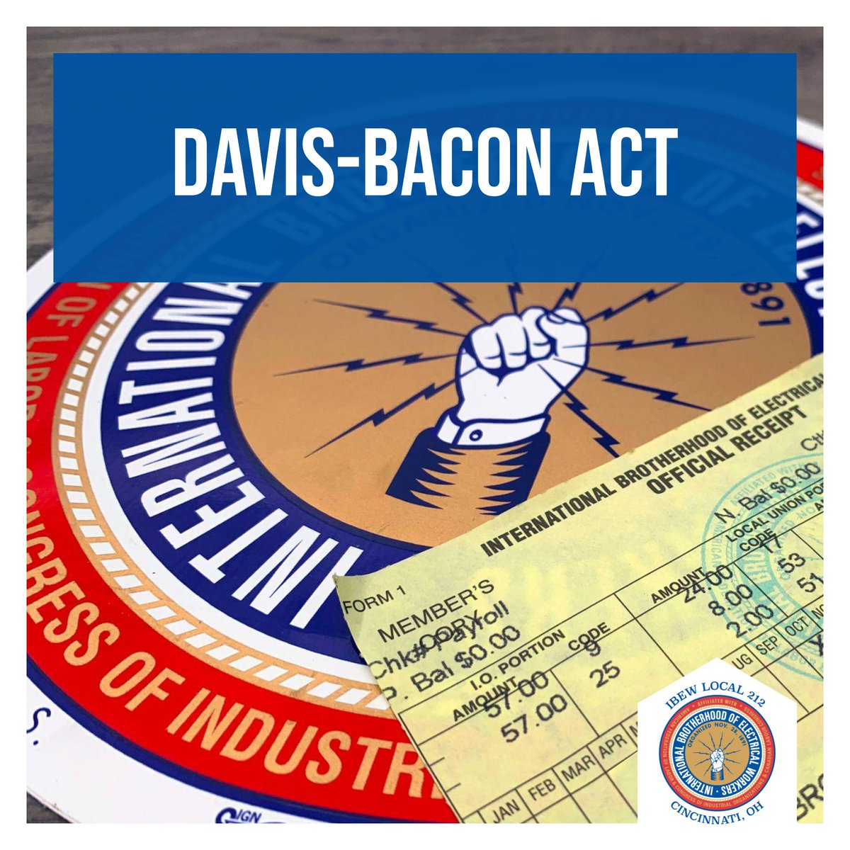 The Davis Bacon Act of 1931 is a federal law that requires all on-site employees be paid fair wages, benefits, and overtime (prevailing wage)
Find out more here - dol.gov/.../government…
#PrevailingWage #DavisBacon #LaborRights #Apprenticeship #Overtime