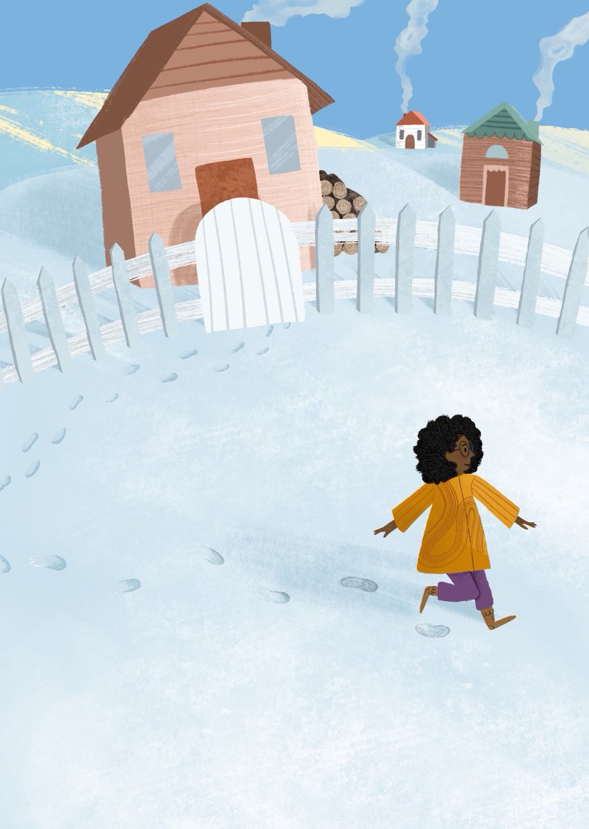 sydoodlestudio's tweet photo. It may be spring, but I say let it snow! -illustration from my thesis book https://t.co/GbT0UpZ3Xd