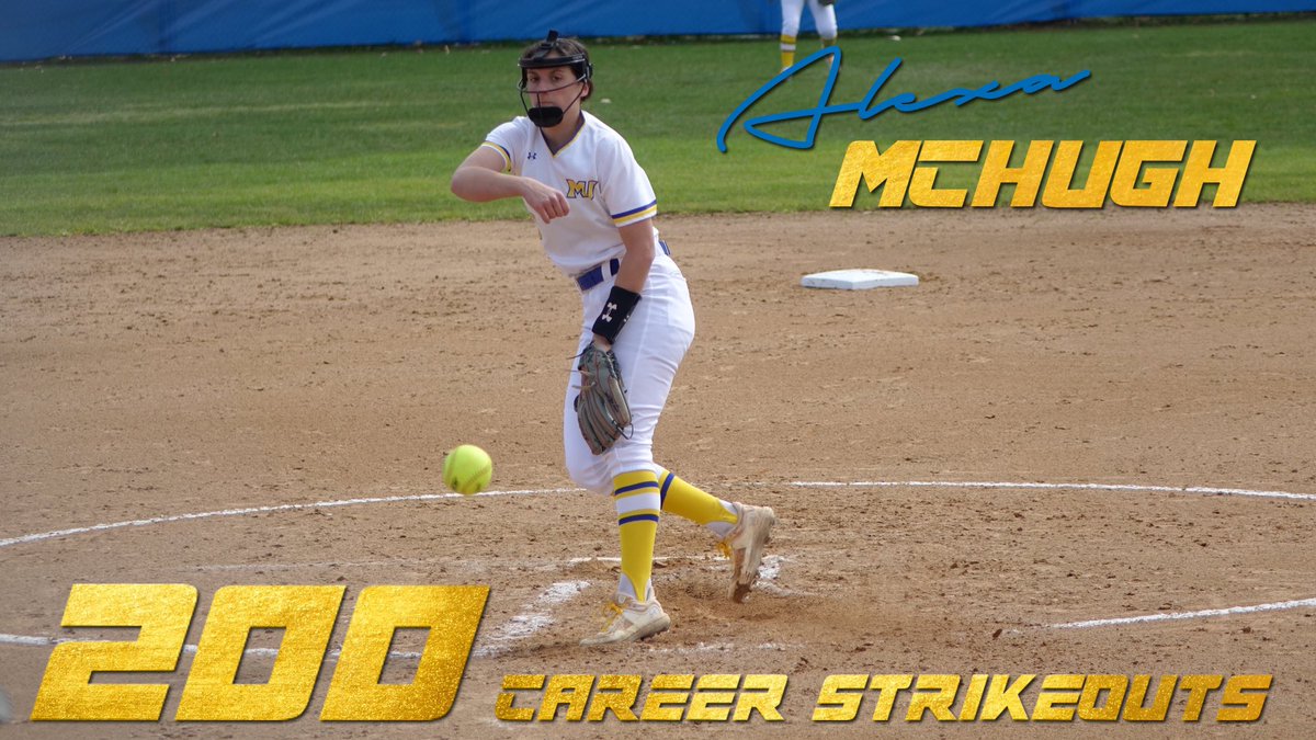 Congratulations to Alexa McHugh on her 200th career strikeout last night! 

WNEP Sports will be featuring a story on Lex airing at 6pm tonight! #rollcougs
