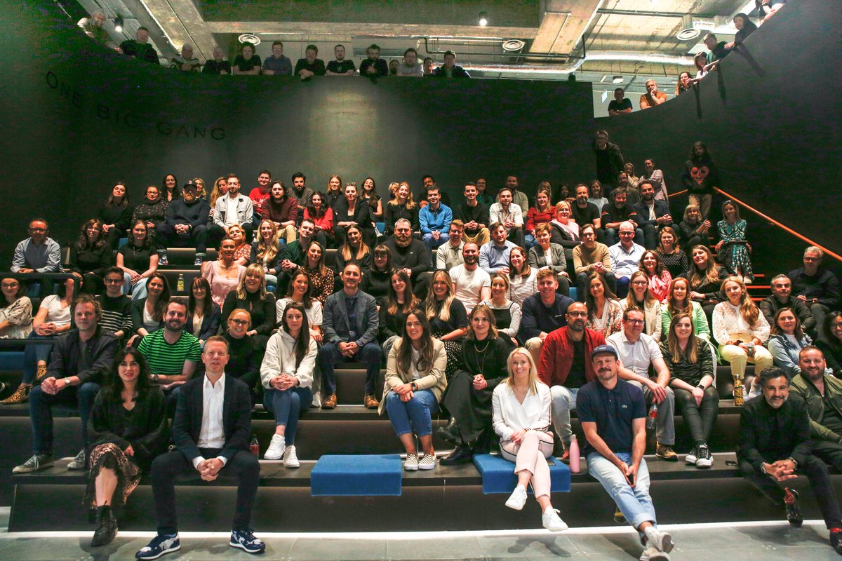 Droga5Dublin's tweet photo. We're back with a bang in Block B! Delighted to be joined by faces old and new including our global boss of @accentureinteractive @ddroga - welcome to Dublin! https://t.co/8rXpdP907t