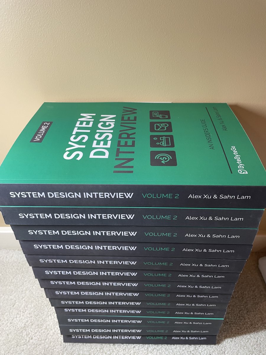 Alex Xu (@alexxubyte) on Twitter photo Signed Book GIVEAWAY!
<a href="/sahnlam/">Sahn Lam</a> and I will be giving away 10 signed copies of the SDI book (Volume 2).
Shipping is on us. Yes, we do π’π§πππ«π§πππ’π¨π§ππ₯ shipping as long as USPS supports it.
π
π¨π₯π₯π¨π° π¦π & ππππ°πππ ππ¨ ππ§πππ« π€. Signed Book GIVEAWAY!
<a href="/sahnlam/">Sahn Lam</a> and I will be giving away 10 signed copies of the SDI book (Volume 2).
Shipping is on us. Yes, we do π’π§πππ«π§πππ’π¨π§ππ₯ shipping as long as USPS supports it.
π
π¨π₯π₯π¨π° π¦π & ππππ°πππ ππ¨ ππ§πππ« π€.