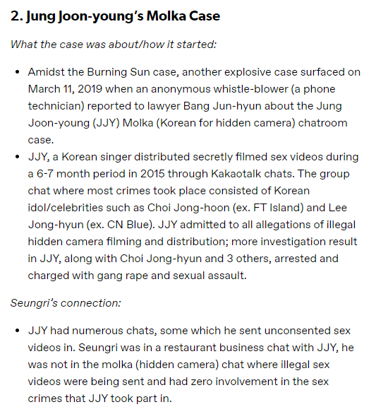 gdragonandon88's tweet photo. Compacted Breakdown of Seungri's Case [Updated]

There were a few minor inaccuracies that were brought to my attention, this is the edited and updated version.

[UPDATED] (1/3) How the media mixed 3 different cases and slapped Seungri's name on all of them for buzz worthiness https://t.co/bAVvVKjtFe