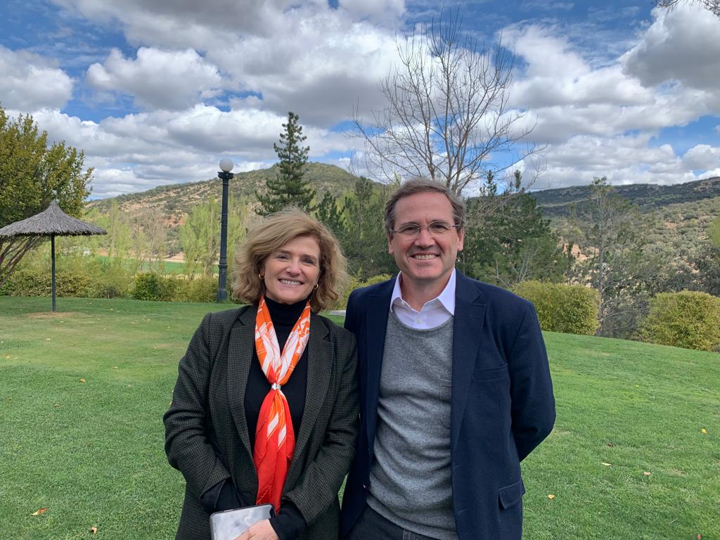 WalkLeadership's tweet photo. We are launching the Leading Transformation Program with senior executives from the International Women's Forum! @GironPilar, President of @IWF_Spain and Bernardo Quinn, Partner at WALK, ready for the kick-off! #WomenLeadership #LeadershipDevelopment #MeaningfulTransformation https://t.co/OrrbMHo3tE