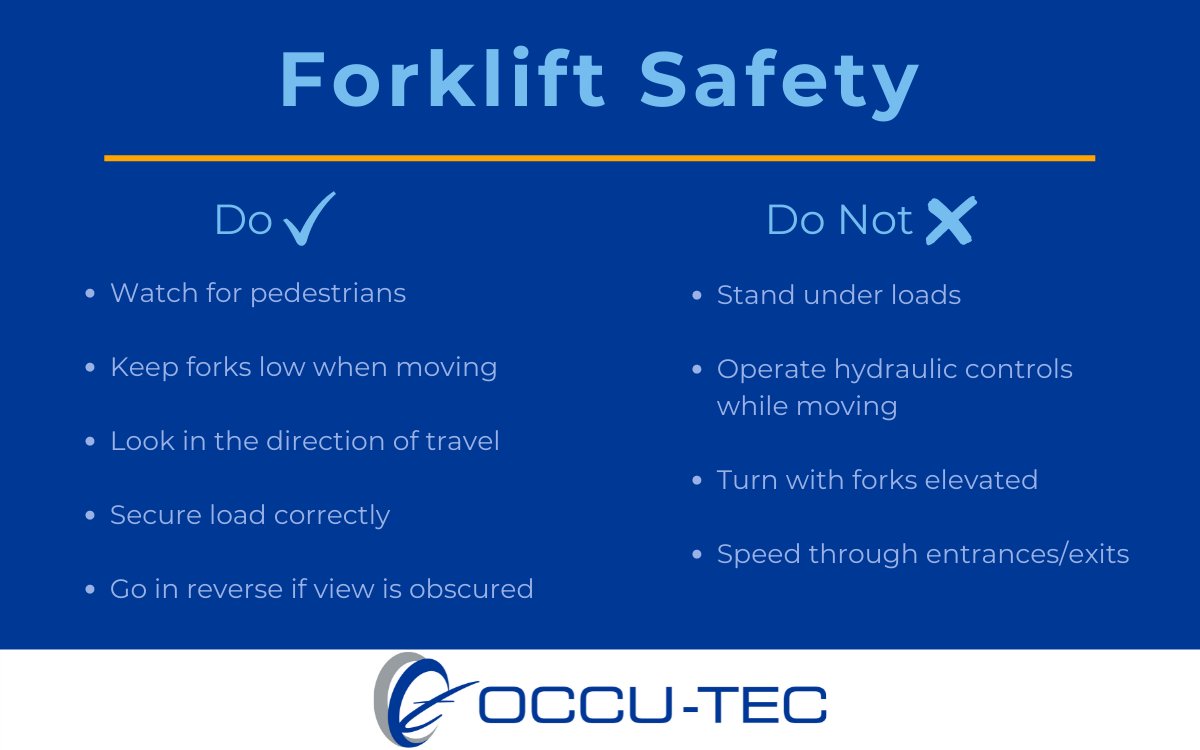 Did you know we offer online safety courses? These courses cover a wide variety of workplace safety topics. One topic we offer many options for is #forklift safety. 

Click here to learn more: 
bit.ly/3uGKVJc

#workplacesafety #safetyculture #OSHA