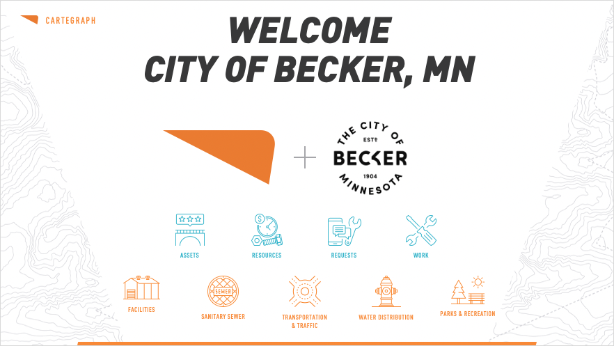 MitchBradley's tweet image. Join me in welcoming #BeckerMN to team #Cartegraph.  The City is joining a wealth of Cartegraph users in and around Minneapolis and is deploying Cartegraph OMS for #Facilities, #Water, #Sewer, #Transportation, and #Parks, all running on the power of #AWS.