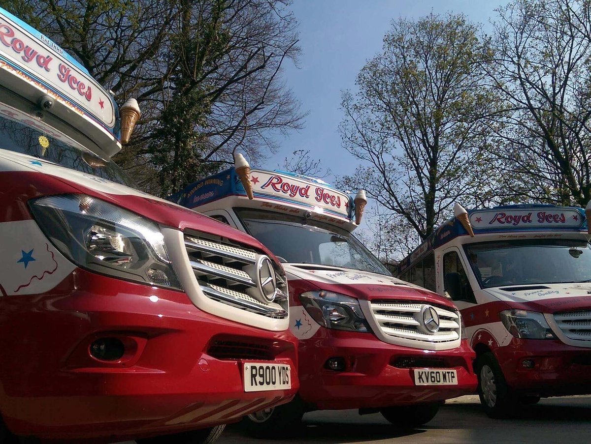 Thinking of organising a fun day?
We have ice cream vans available for all occasions &amp; with one of the largest fleets of ice cream vans in the UK, we can accommodate your requests. 
Contact us on 01422 881122 to arrange your booking.
roydices.co.uk
#icecreamvanhire