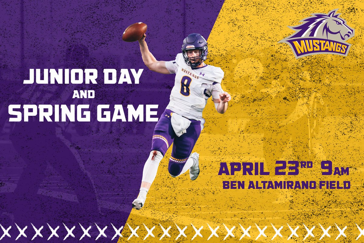 Thank you <a href="/CoachJamesLee_/">James Lee, M.A.</a> for the invitation to the <a href="/WNMUFootball/">WNMU Mustang Football</a> Junior day and spring game! <a href="/Burges_Mustangs/">Burges_Mustangs</a> <a href="/CoachAdrian6607/">Adrian Herrera</a> <a href="/adr8mol/">Coach Adrian Molina</a> <a href="/Prep1USA/">PREP1</a>