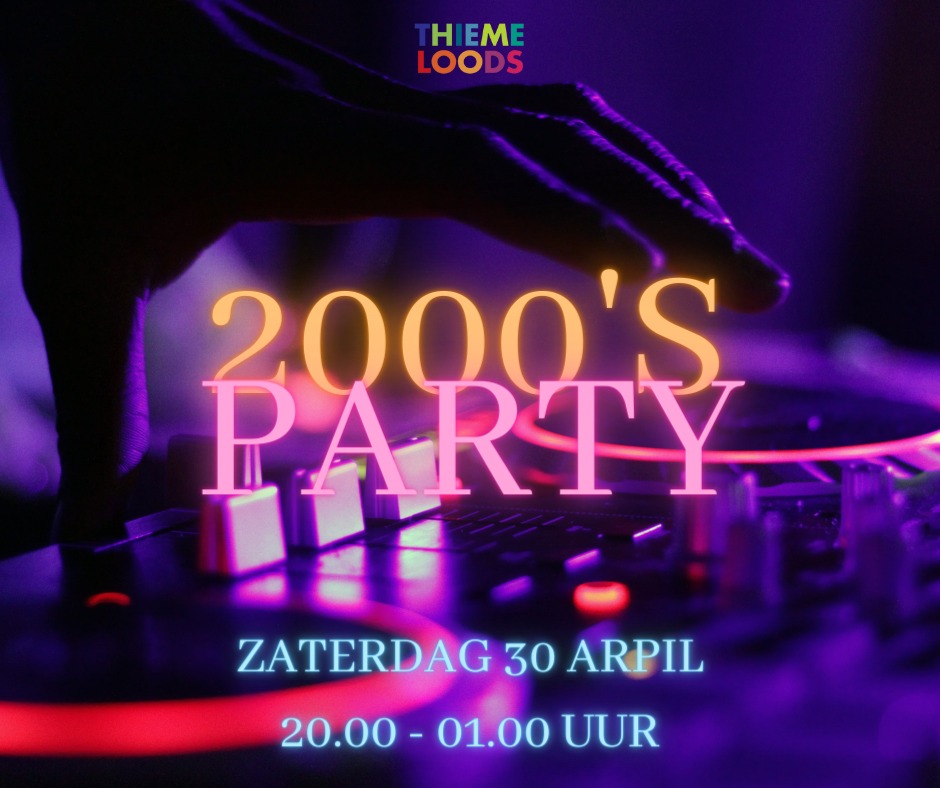 ᴠᴀɴᴀᴠᴏɴᴅ: Thiemeloods Danscafé | 2000's Party! Vanaf 20uur draait DJ Remedy de grootste, beste en leukste hits van de 00s.

Er zijn nog een aantal tickets beschikbaar: shop.ikbenaanwezig.nl/tickets/event/… 
.
.
#00s #Nijmegen #Bottendaal #party