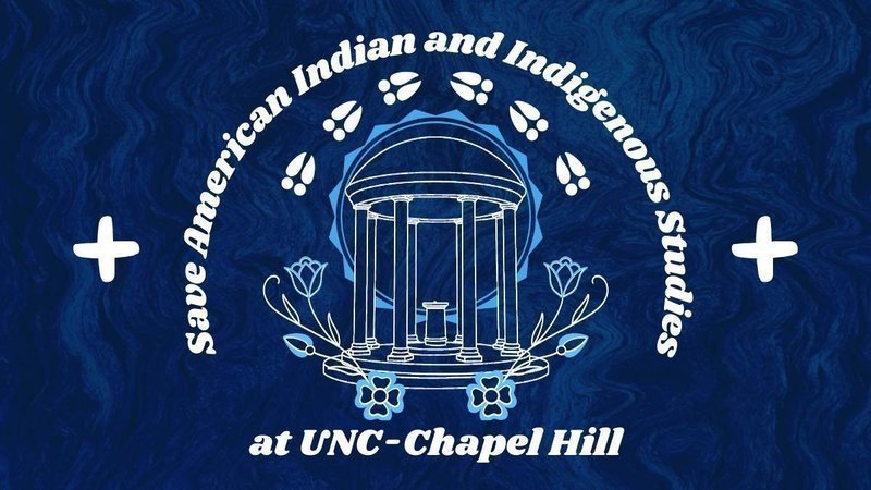 Please consider-
Save American Indian &amp; Indigenous Studies @ UNC-Chapel Hill!
chng.it/RBJPRX58Xz via <a href="/Change/">Change.org</a>
